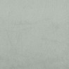 Łóżko kontynentalne z materacem i LED, jasnoszare, aksamit, 100x210cm