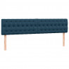 Łóżko typu Box Spring z materacem Ciemnoniebieski 200x220 cm