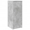 Biurko recepcyjne betonowe szare 135x50x103,5 cm drewno klejone