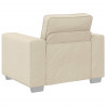Sofa 2 pcs Beżowy 219 x 80 x 82 cm Tkanina lniana