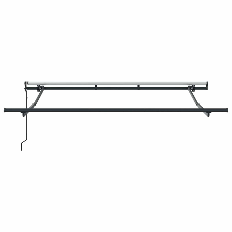 Markiza zwijana Biały 250 x 200 cm tkanina