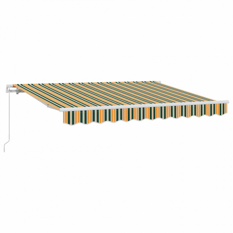 Markiza zwijana Zielony 250 x 200 cm tkanina