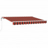 Markiza zwijana Pomarańczowy 300 x 200 cm tkanina