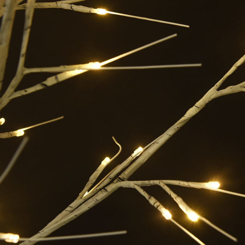 Wierzba z oświetleniem, 220 ciepłych białych LED, 2,2 m