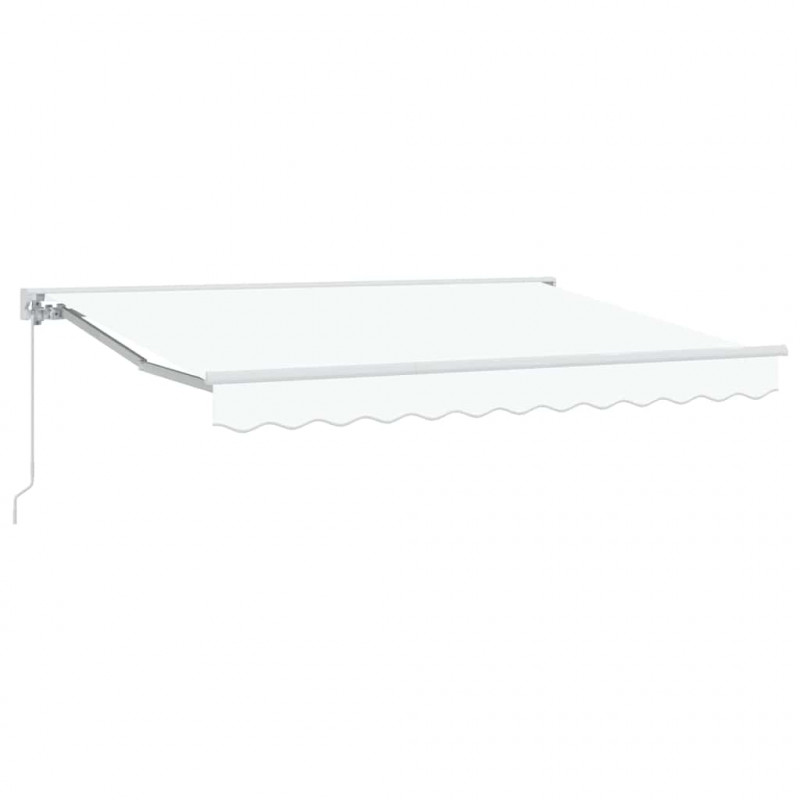 Rama markizy Biały 350 x 200 cm Poliester z powłoką PU