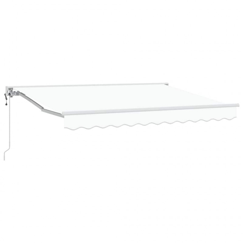 Rama markizy Biały 350 x 200 cm Poliester z powłoką PU