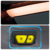 Namiot rodzinny z LED, 9-os., jasnoniebieski
