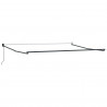 Markiza Jasnoszary 450 x 300 x 165 cm Poliester i Metal