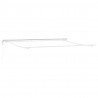 Elektryczna Rozkładana Markiza Zielony i Biały 450 × 300 cm