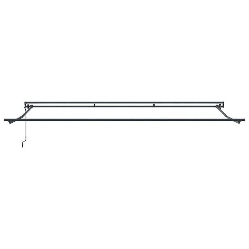 Rama markizy bordowy 500 × 300 cm Poliester z powłoką PU