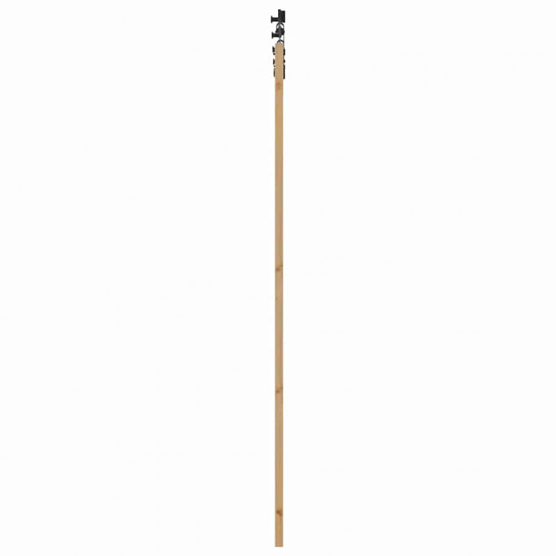 Drzwi przesuwne ORKDAL Naturalny i czarny 93 x 232 cm