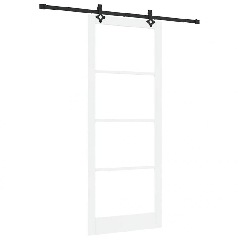Drzwi przesuwne ORKDAL Biały i czarny 93 x 232 cm