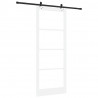 Drzwi przesuwne ORKDAL Biały i czarny 93 x 232 cm