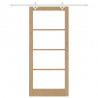 Drzwi przesuwne Naturalny 93 x 211 cm