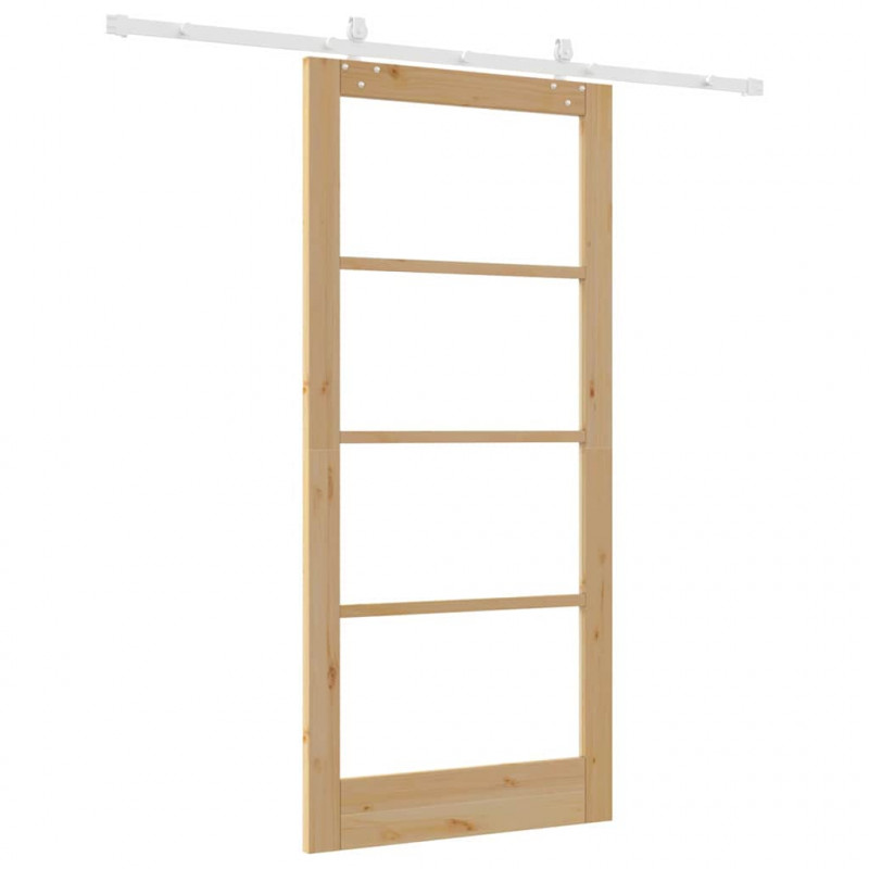 Drzwi przesuwne Naturalny 93 x 202 cm