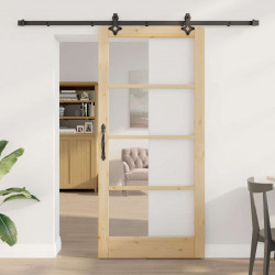 Drzwi przesuwne Naturalny 93 x 202 cm