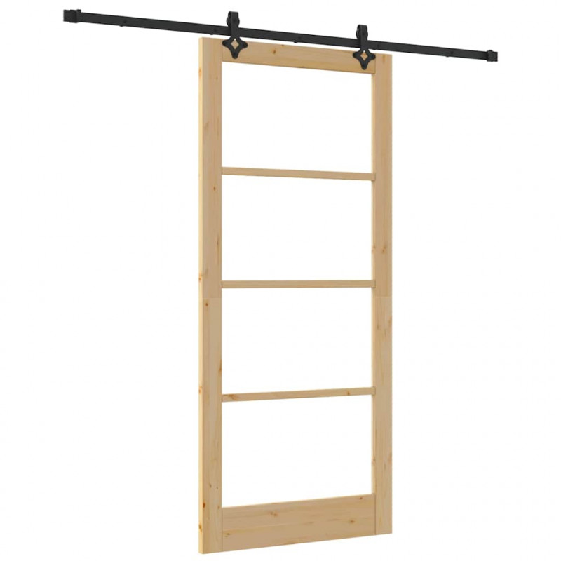 Drzwi przesuwne Naturalny 93 x 211 cm