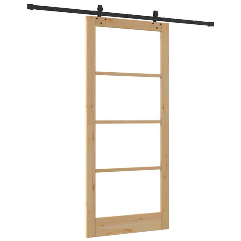 Drzwi przesuwne Naturalny 93 x 211 cm