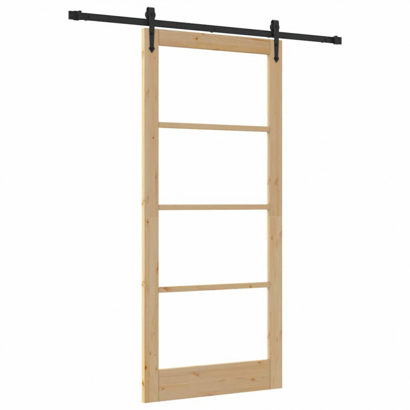 Drzwi przesuwne Naturalny 93 x 211 cm