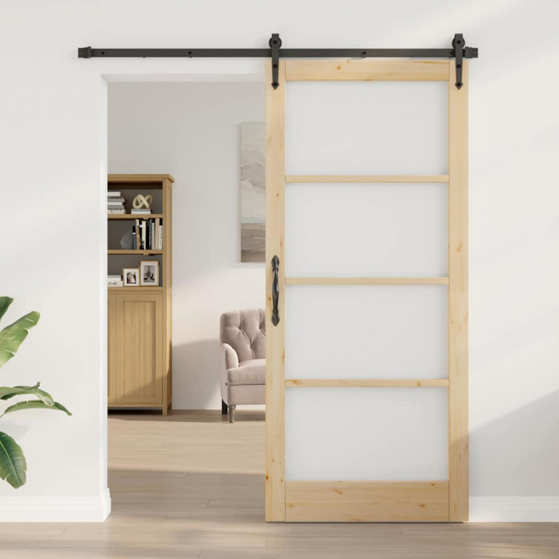 Drzwi przesuwne Naturalny 93 x 211 cm