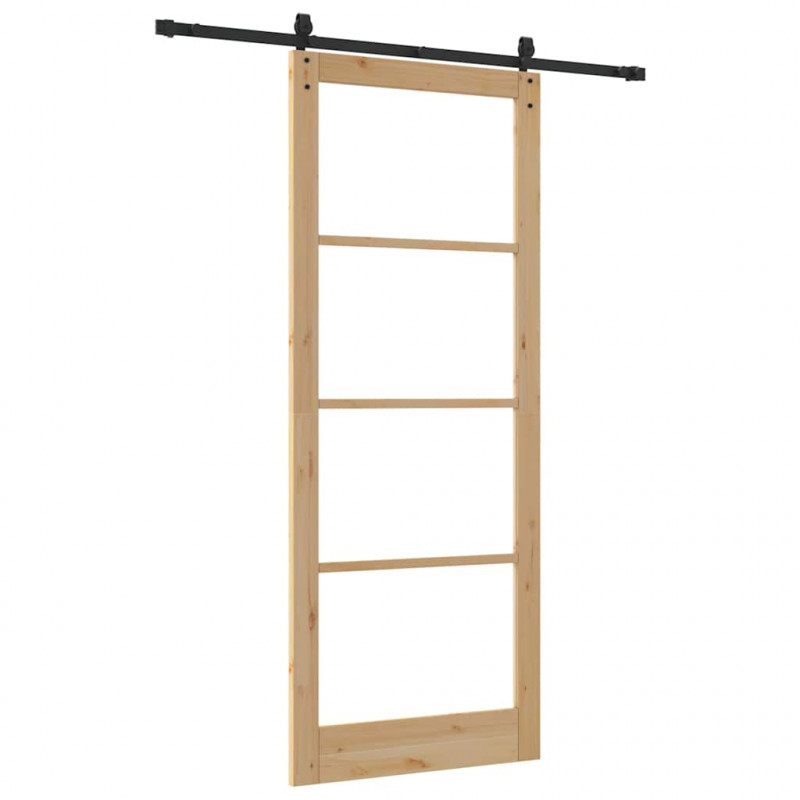 Drzwi przesuwne Naturalny 93 x 232 cm