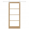 Drzwi przesuwne Naturalny 93 x 211 cm
