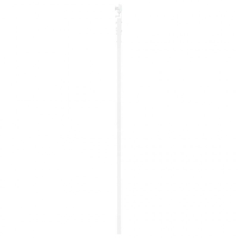 Drzwi przesuwne Biały 93 x 211 cm Lite drewno sosnowe i szkło
