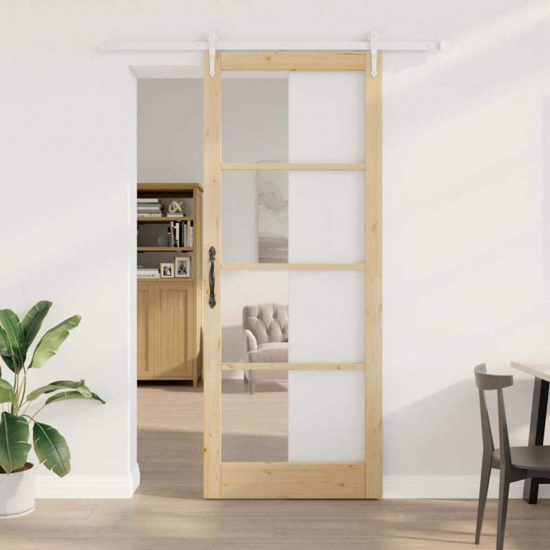 Drzwi przesuwne Naturalny 93 x 232 cm