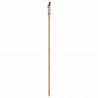 Drzwi przesuwne Naturalny i czarny 93 x 211 cm