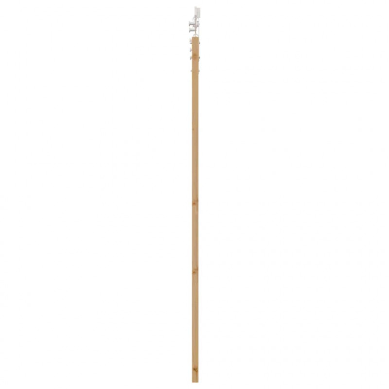 Drzwi Przesuwne Brązowy 73.5 x 198.5 cm Drewno i metal
