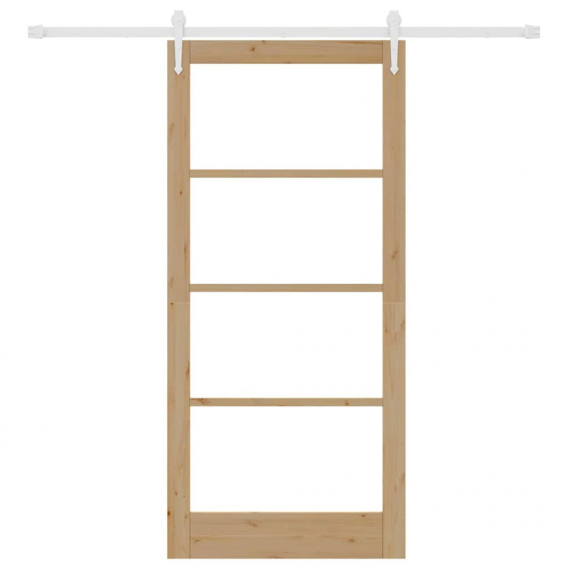 Drzwi przesuwne Naturalny 93 x 202 cm