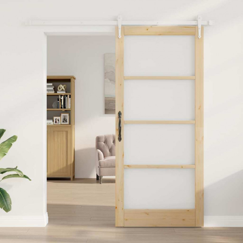 Drzwi przesuwne Naturalny 93 x 211 cm