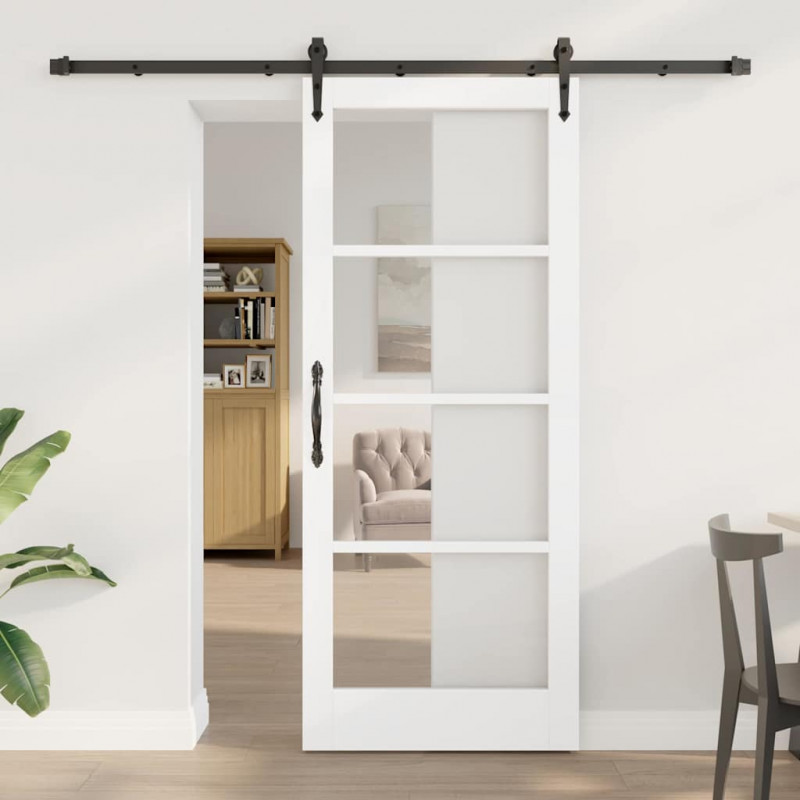 Drzwi przesuwne ORKDAL Biały 83 x 202 cm