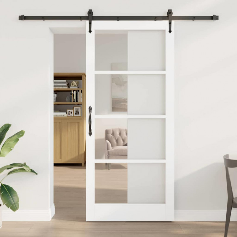 Drzwi przesuwne ORKDAL Biały 93 x 211 cm