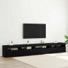 Zestaw szafek RTV 3 pcs Czarny Dąb 270 x 35 x 40 cm