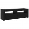 Zestaw szafek RTV 3 pcs Czarny Dąb 270 x 35 x 40 cm