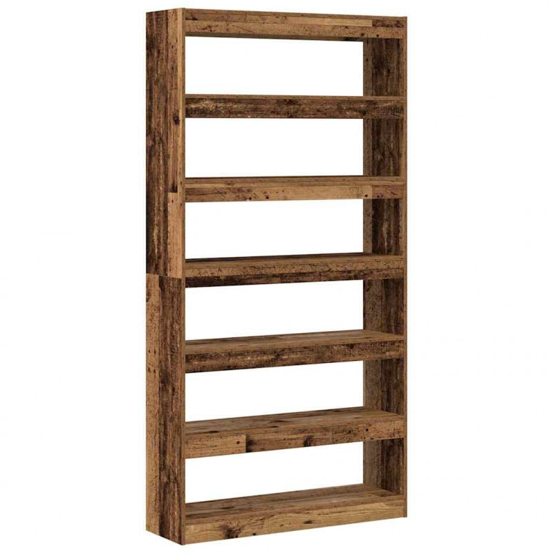Szafka na książki Drewno pochodzące z odpadów 100 x 30 x 198 cm