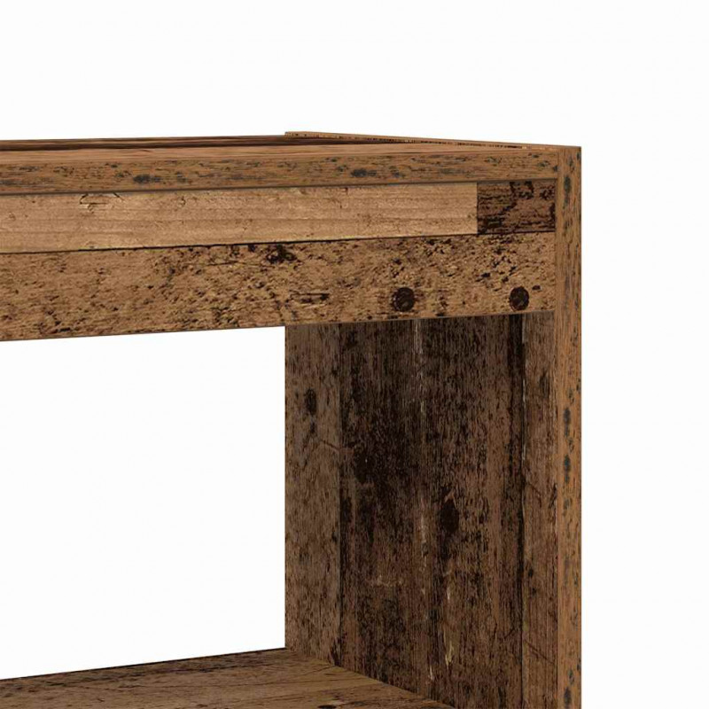 Szafka na książki Drewno pochodzące z odpadów 100 x 30 x 198 cm