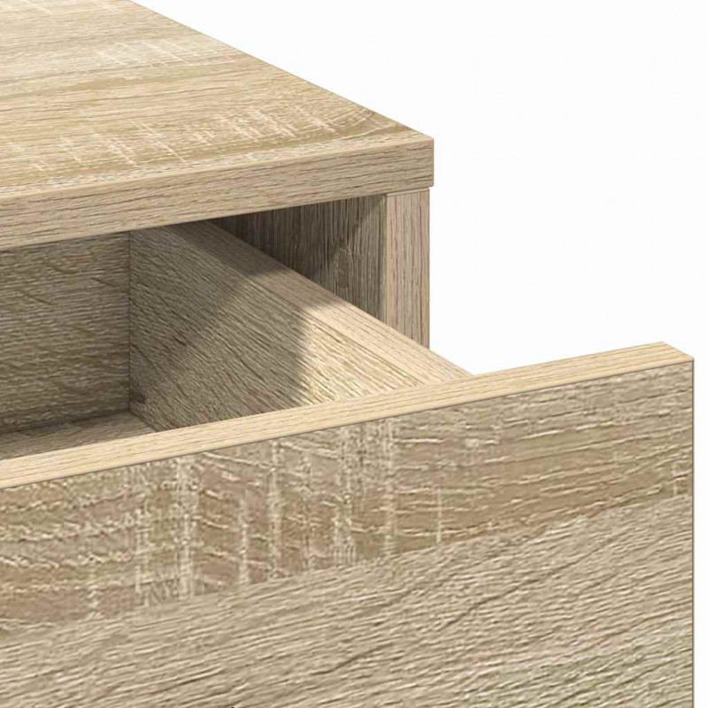 Toaletka 2 pcs Brązowy 50 x 41 x 135 cm Materiał drewnopochodny
