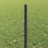 Ogrodzenie z słupkiem Szary