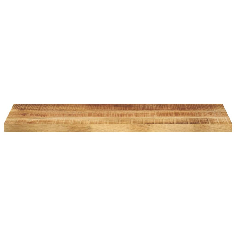 Blat do stolika, 90x30x2,5 cm, prostokątny, surowe drewno mango