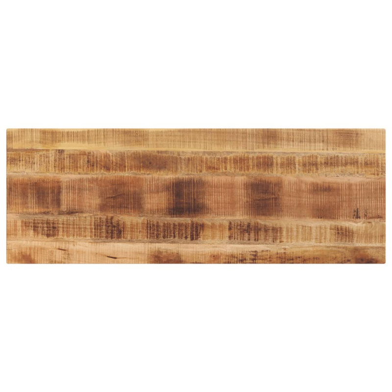 Blat do stołu, 160x50x2,5 cm, prostokątny, surowe drewno mango
