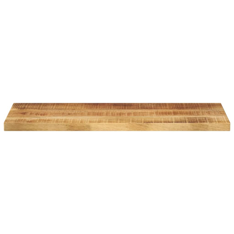 Blat do stolika, 70x20x2,5 cm, prostokątny, surowe drewno mango