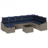 Zestaw Sof z poduszką 6 pcs polirattan