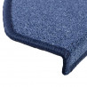 Maty na schody 20 szt. 65x24x4 cm niebieskie półokrągłe duże