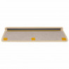 Maty na schody samoprzylepne Sisal-Look 30 szt. 65x21x4 cm Berber