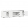 Szafka pod telewizor z LED Biały 180 x 38 x 49 cm