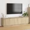 Szafka pod telewizor Ze LED Lights Dąb Sonoma 180 x 38 x 49 cm