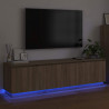 Szafka pod telewizor Ze LED Lights Dąb Sonoma 180 x 38 x 49 cm