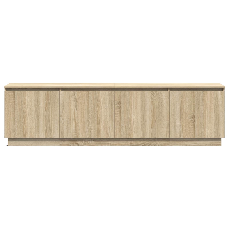 Szafka pod telewizor Ze LED Lights Dąb Sonoma 180 x 38 x 49 cm